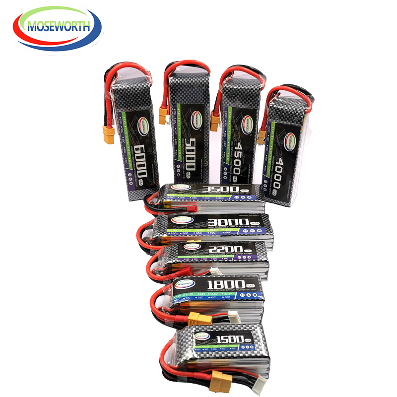 4S Lipo Battery 14.8V 6000Mah - 2S 3S 4 5s 6 6S