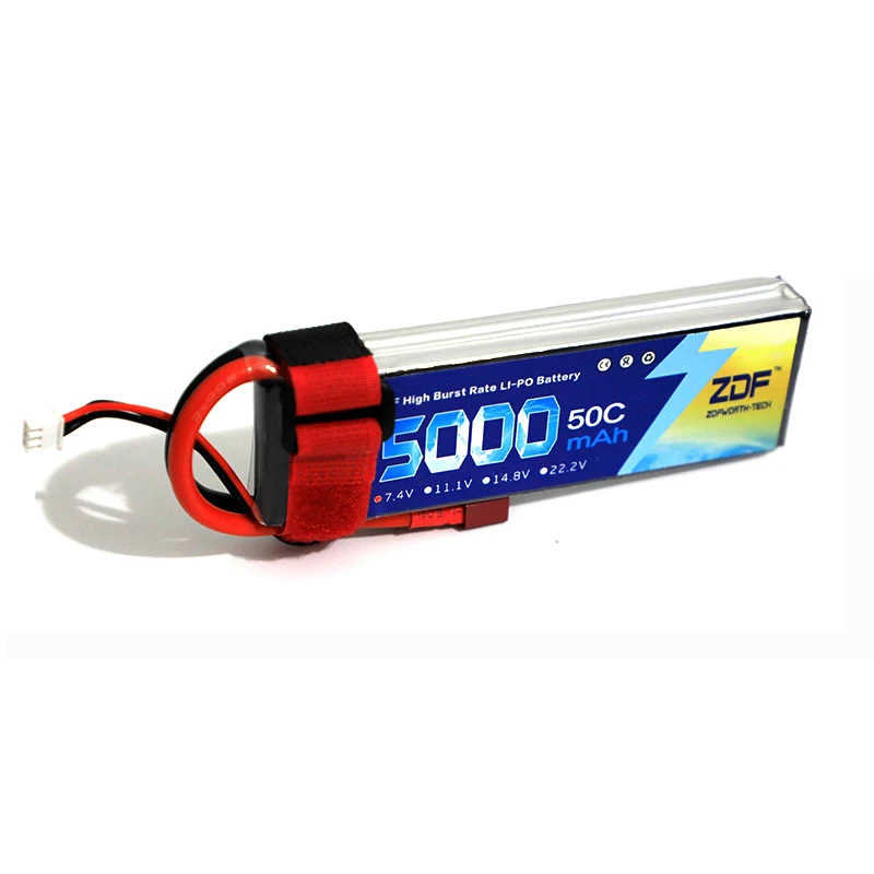 ZDF FPV 450 500 7.4V 11.1V 14. - đánh giá và giá 6S Lipo Battery 22.2V 5000Mah