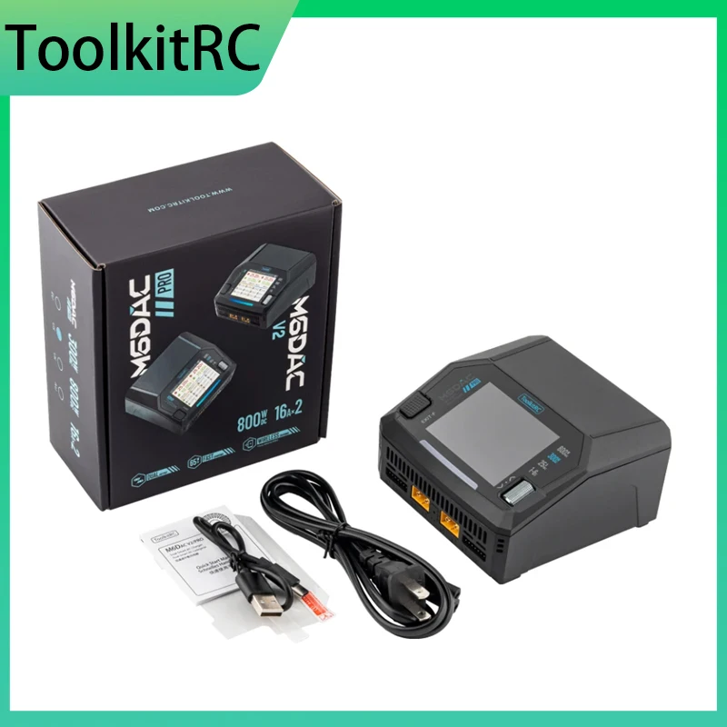 ToolkitRC M6DAC V2 M6DAC Pro D - đánh giá và giá Toolkitrc M6Dac Smart Charger