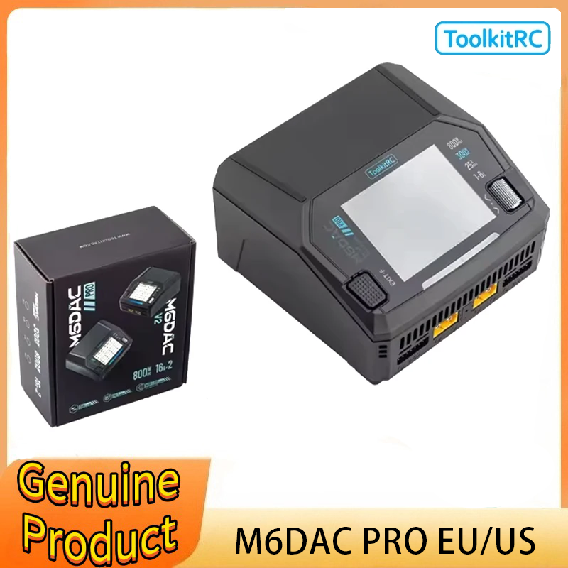 ToolkitRC M6DAC V2 Pro Dual Ch - đánh giá và giá Toolkitrc M6Dac Smart Charger