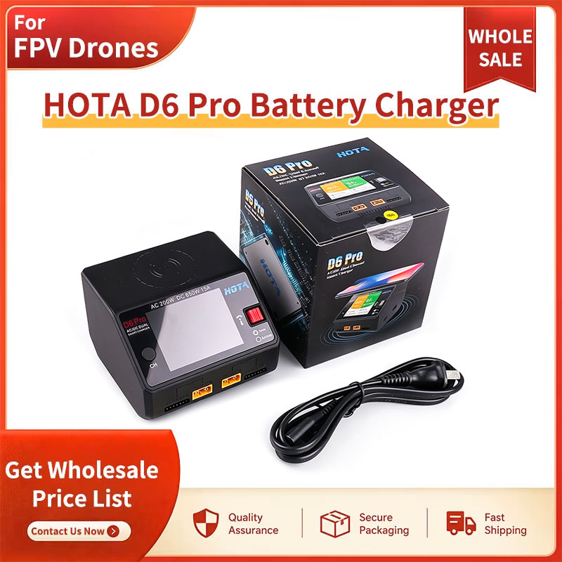 SNQP HOTA D6 Pro Battery Charg - đánh giá và giá Hota D6 Pro Dual Lipo Charger