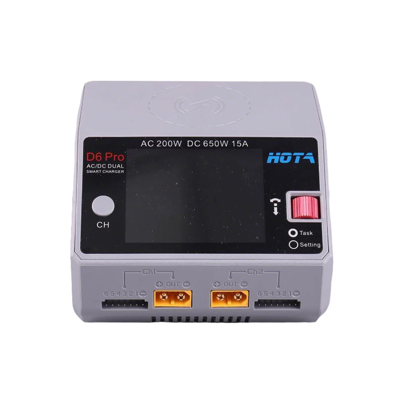 SNQP HOTA D6 Pro Battery Charg - đánh giá và giá Hota D6 Pro Dual Lipo Charger