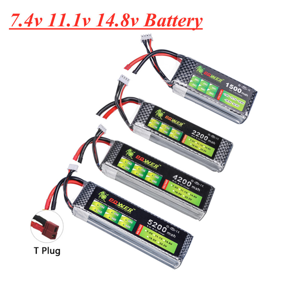Lipo Battery 2S 3S 4S 1500mah  - đánh giá và giá 4S Lipo Battery 14.8V 6000Mah