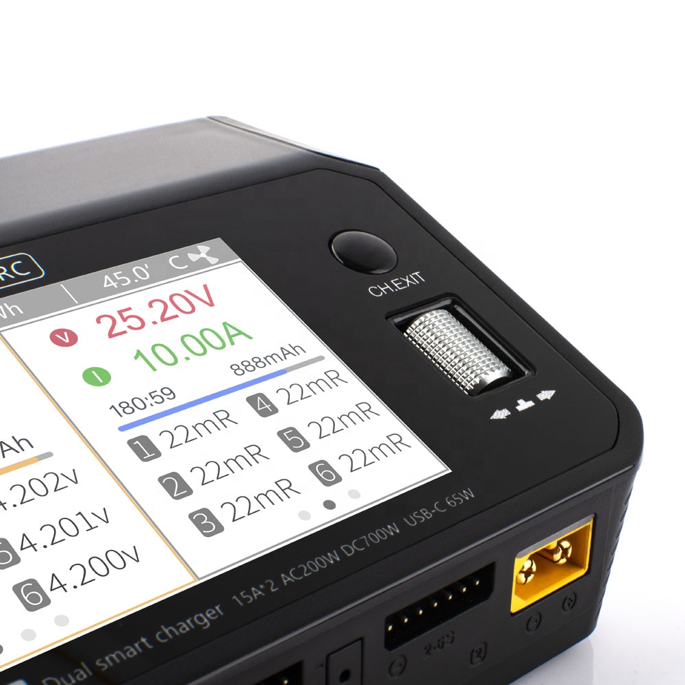 Toolkitrc M6DAC 350W X 2 USB-C - đánh giá và giá Toolkitrc M6Dac Smart Charger