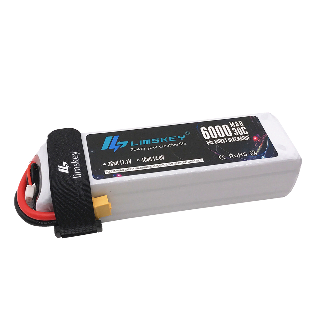 Lismkey 14.8V 6000mAh 30C Burs - đánh giá và giá 4S Lipo Battery 14.8V 6000Mah