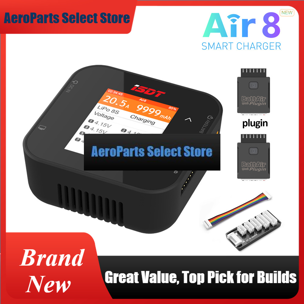 AeroPartsISDT Air8 500W 20A DC - đánh giá và giá Isdt Air8 8S Lipo Charger