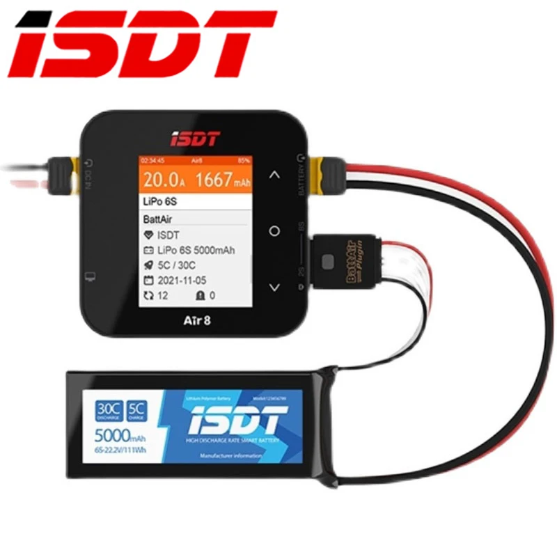 AeroPartsISDT Air8 500W 20A DC - đánh giá và giá Isdt Air8 8S Lipo Charger
