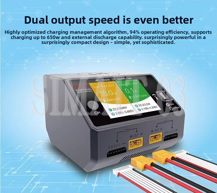 HOTA D6 Pro Smart Balance Char - đánh giá và giá Hota D6 Pro Dual Lipo Charger