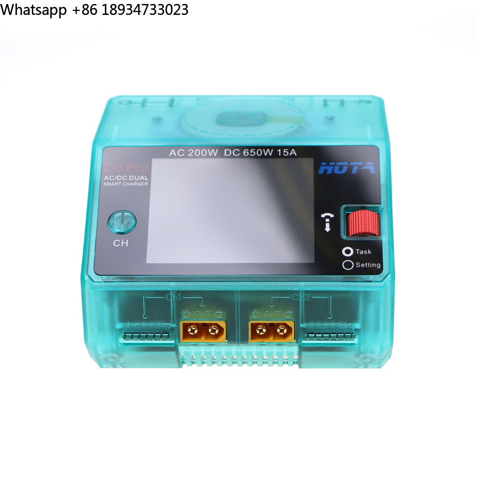 HOTA D6 Pro Smart Charger Dual - đánh giá và giá Hota D6 Pro Dual Lipo Charger