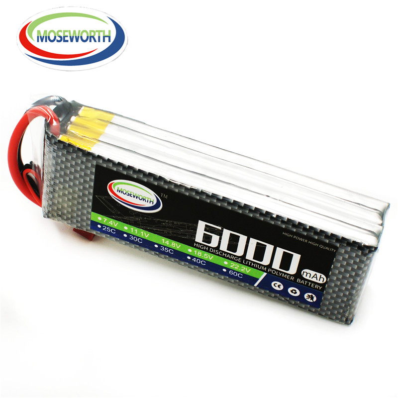 4S 14.8V 6000mAh RC Toy Lipo B - đánh giá và giá 4S Lipo Battery 14.8V 6000Mah
