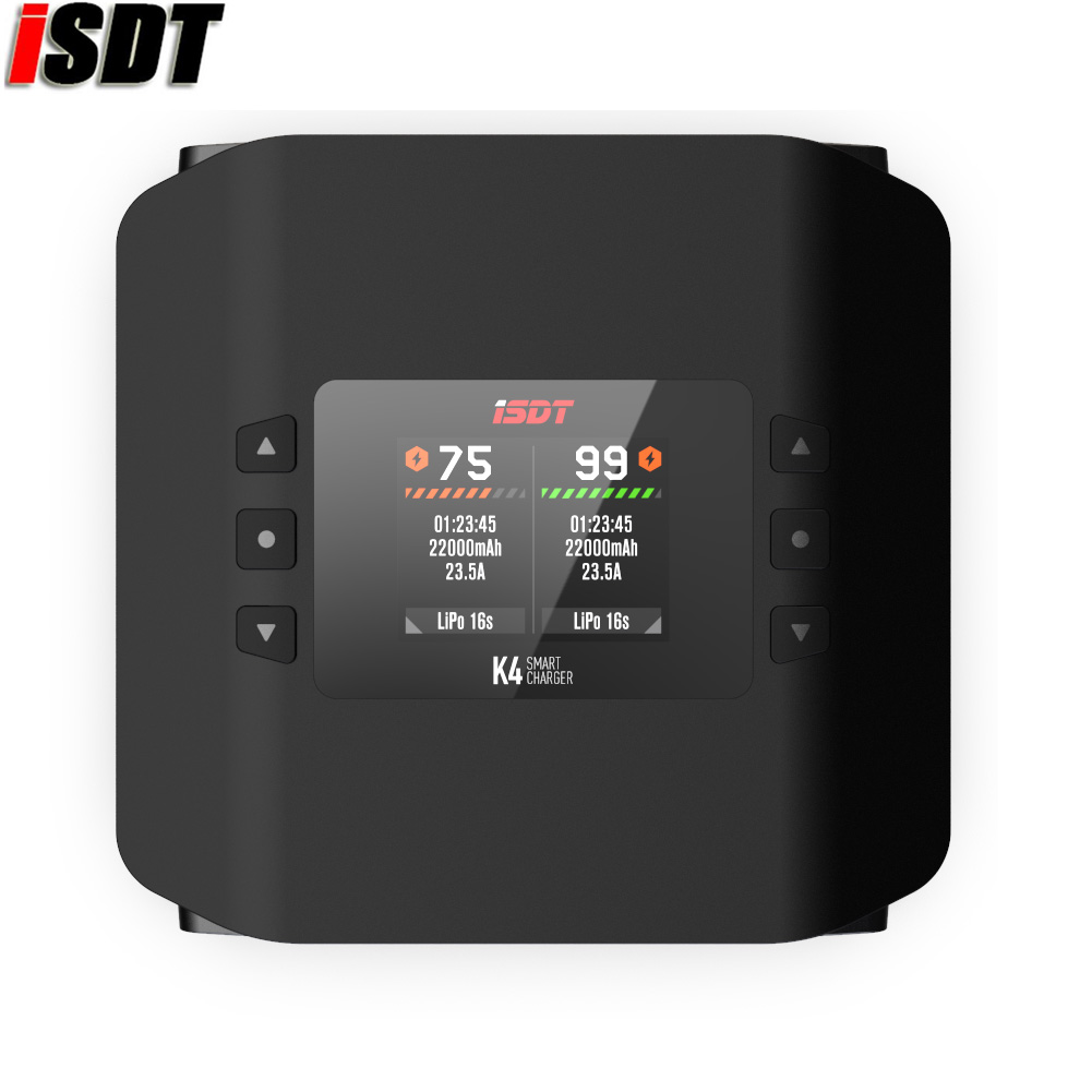 ISDT K4 1~8S Lithium Battery S - đánh giá và giá Isdt K4 Dual Lipo Charger