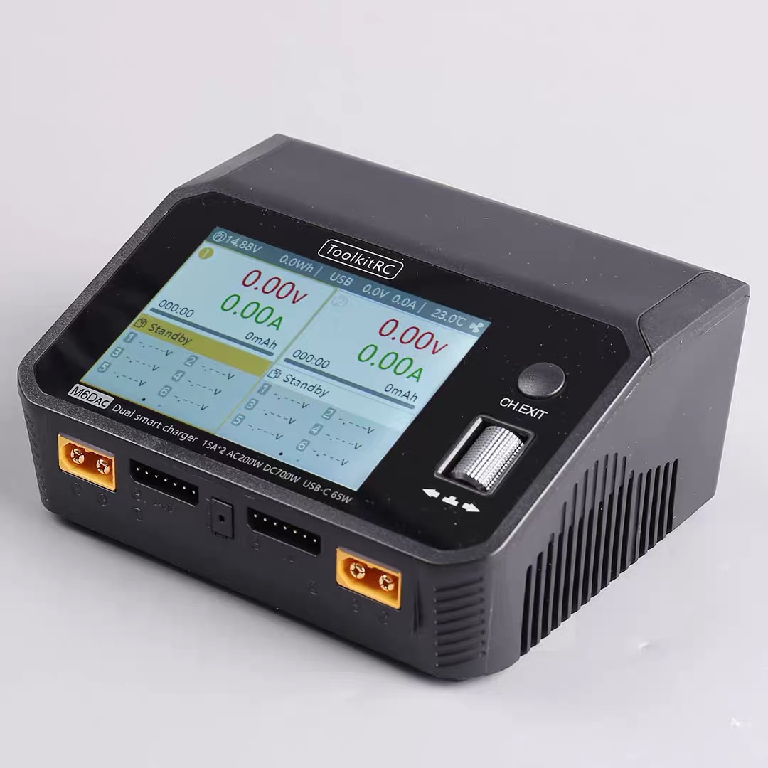 ToolkitRC M6DAC 350W X 2 USB-C - đánh giá và giá Toolkitrc M6Dac Smart Charger