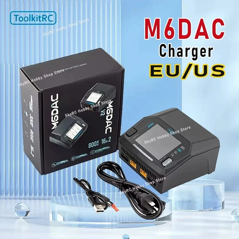 ToolkitRC M6DAC V2 Dual Channe - đánh giá và giá Toolkitrc M6Dac Smart Charger