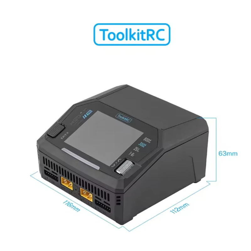 ToolkitRC M6DAC V2 Dual Channe - đánh giá và giá Toolkitrc M6Dac Smart Charger