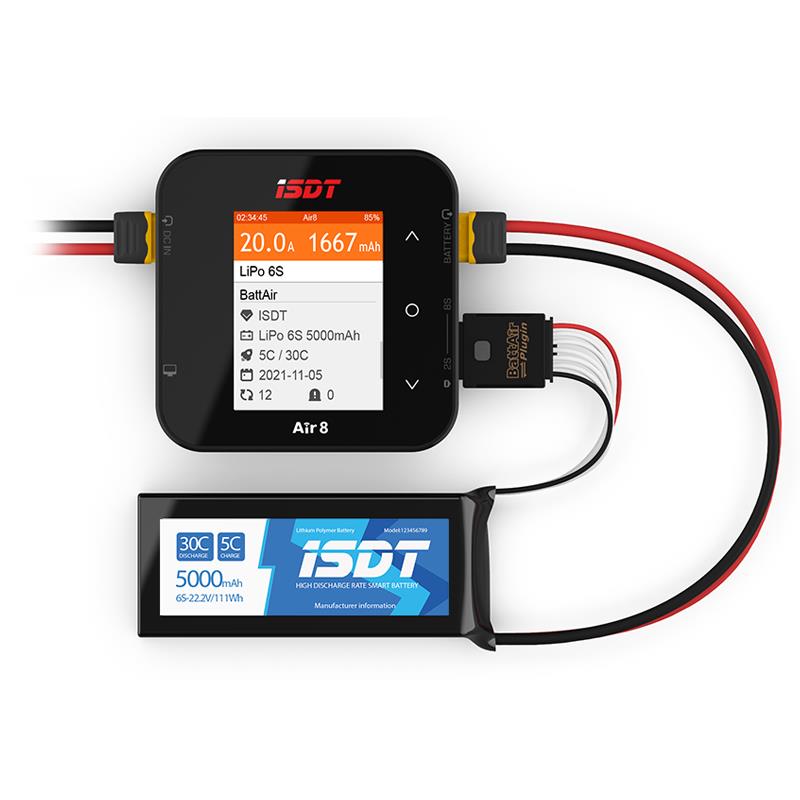 ISDT Air 8 Smart Charger for R - đánh giá và giá Isdt Air8 8S Lipo Charger