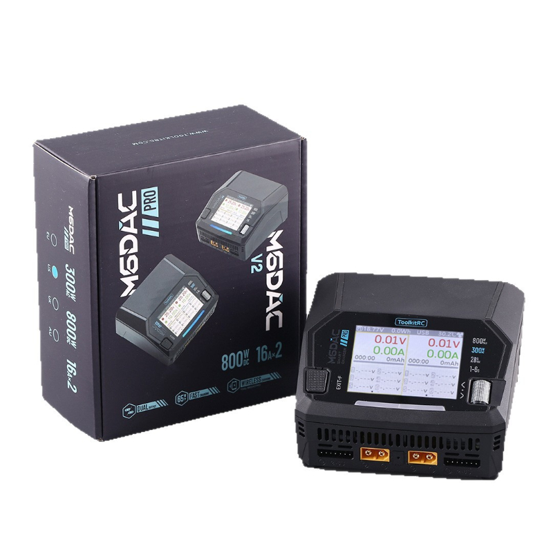 ToolkitRC M6DAC Pro Dual-Chann - đánh giá và giá Toolkitrc M6Dac Smart Charger