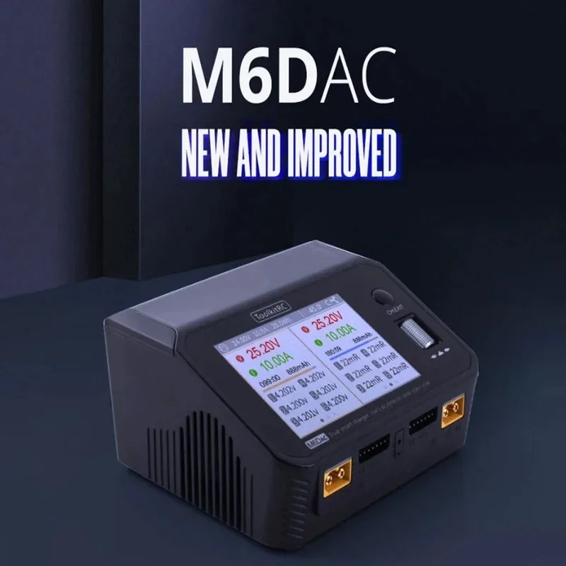 ToolkitRC M6DAC Dual Channel S - đánh giá và giá Toolkitrc M6Dac Smart Charger