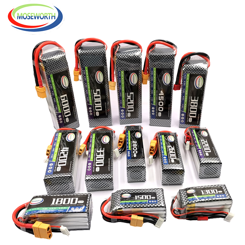2S 3S 4 5s 6 6S RC Pin LiPo 7. - đánh giá và giá 4S Lipo Battery 14.8V 6000Mah