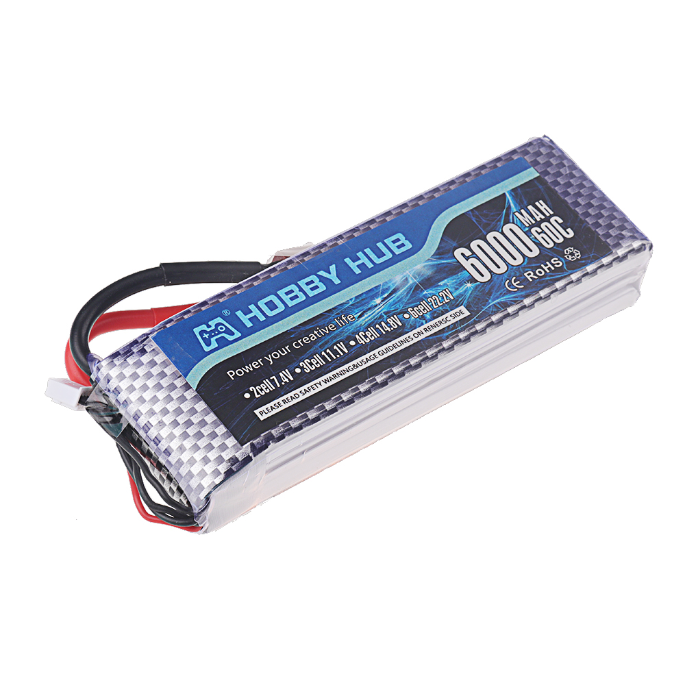 6000mAh Lipo 14.8V Battery 4S  - đánh giá và giá 4S Lipo Battery 14.8V 6000Mah