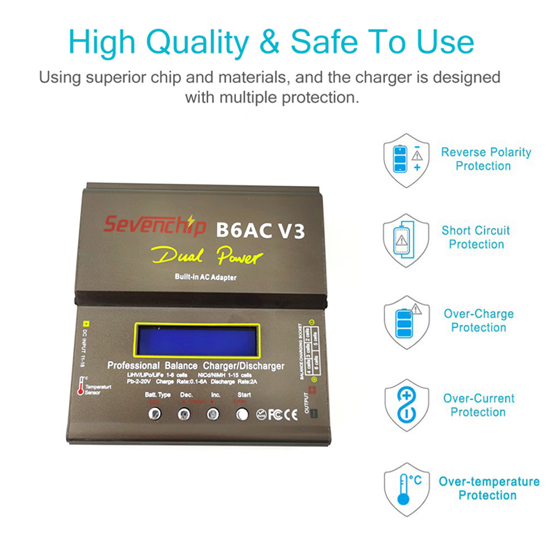 New 80W imax B6AC V3 Smart Dig - đánh giá và giá Toolkitrc M6Dac Smart Charger