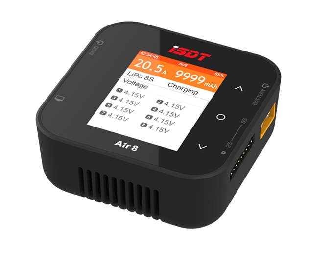 Air8 500W 20A 1-8S Lipo Balanc - đánh giá và giá Isdt Air8 8S Lipo Charger
