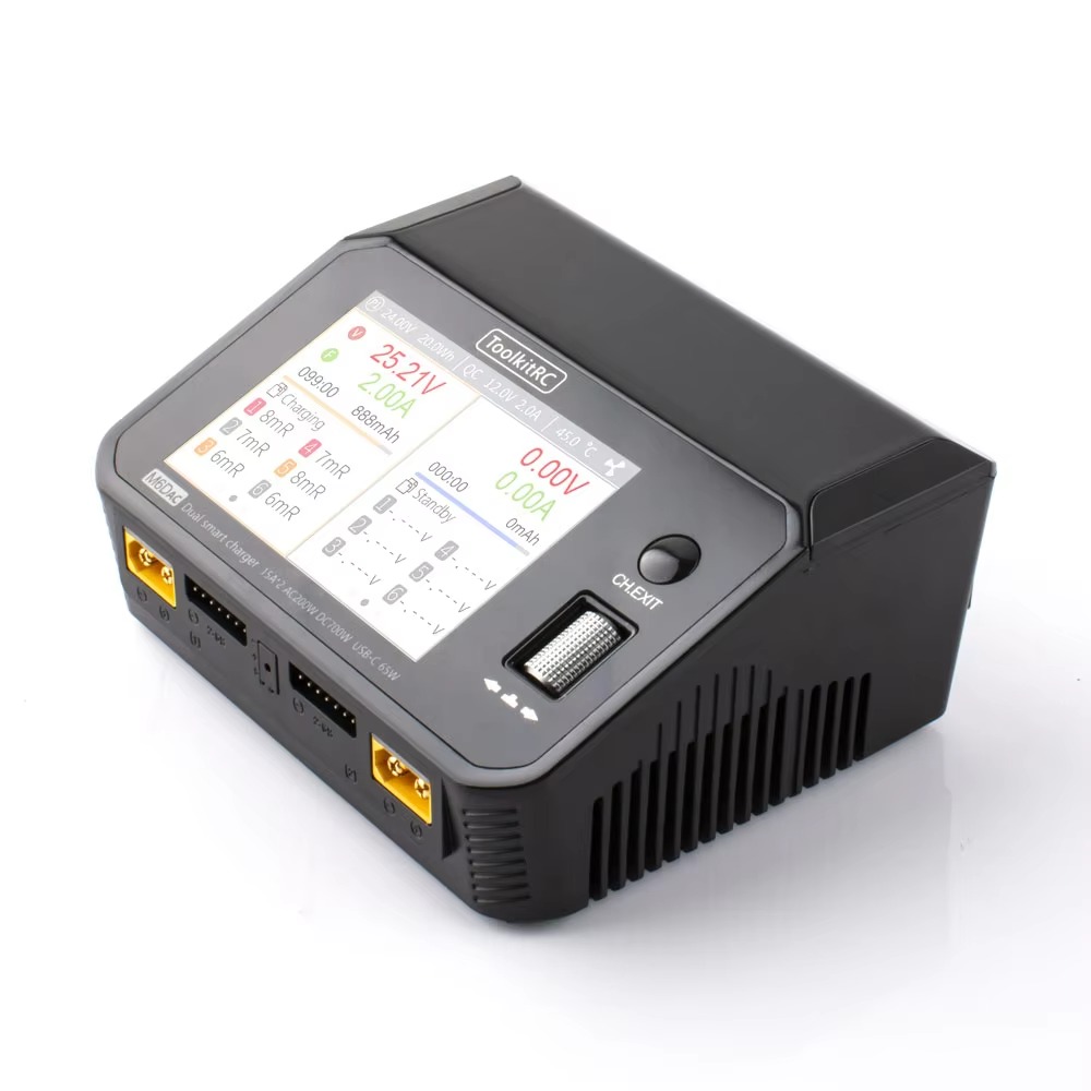 SmCpToolkitRC M6DAC Dual Chann - đánh giá và giá Toolkitrc M6Dac Smart Charger