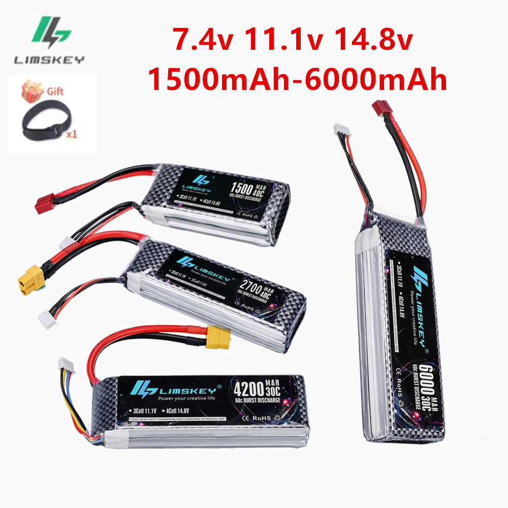 2S 3S 4S Lipo Battery 7.4V 11. - đánh giá và giá 4S Lipo Battery 14.8V 6000Mah