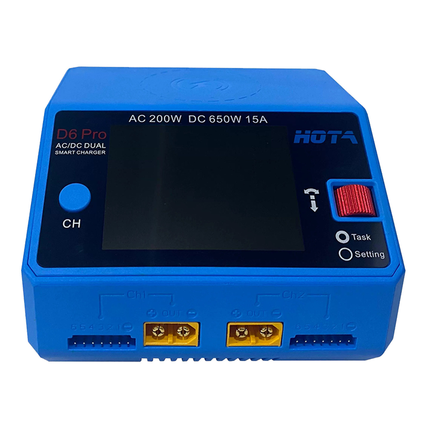 HOTA D6 Pro AC/DC Dual Channel - đánh giá và giá Hota D6 Pro Dual Lipo Charger