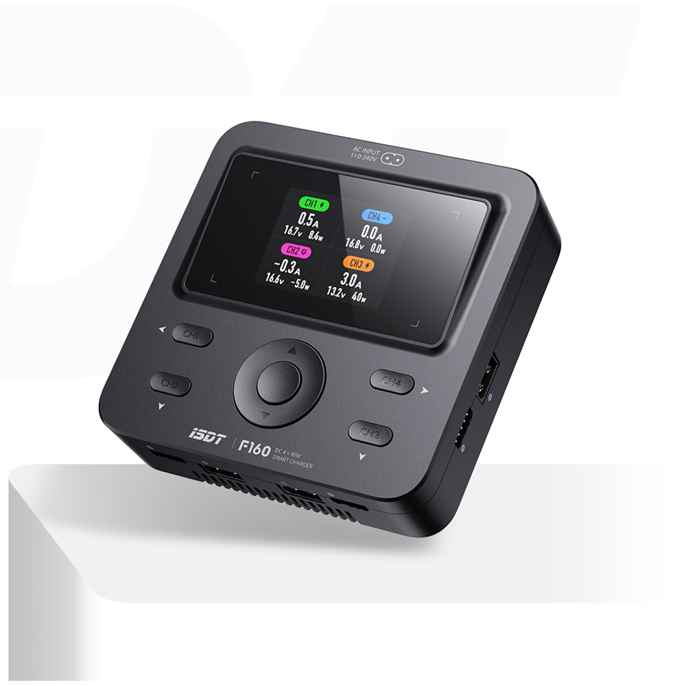 ISDT F160 4CH AC Quad Channel  - đánh giá và giá Toolkitrc M6Dac Smart Charger