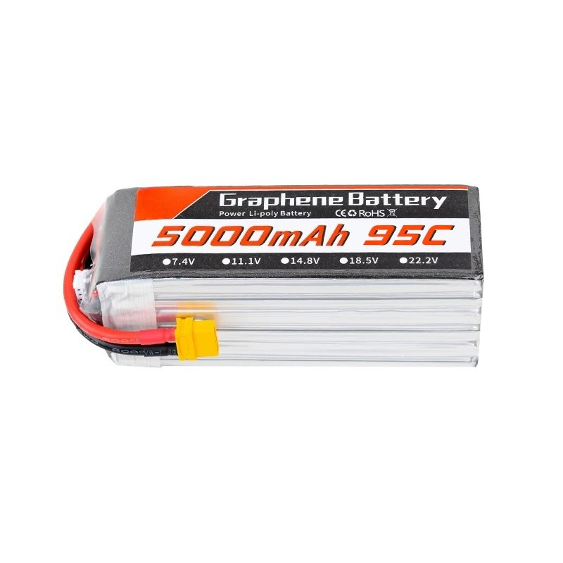 Graphene Lipo Battery 5000mAh  - đánh giá và giá 6S Lipo Battery 22.2V 5000Mah
