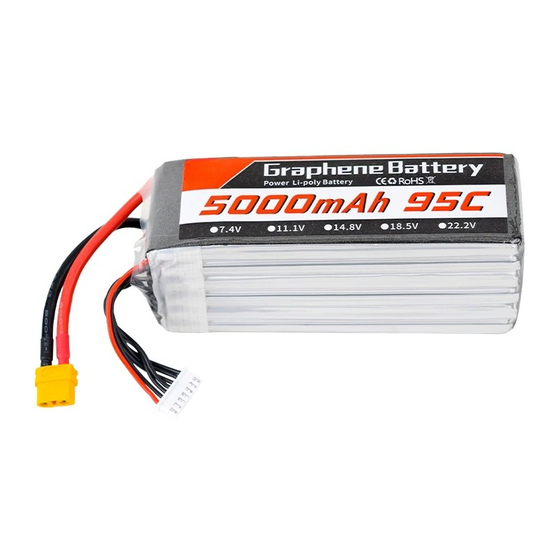 Graphene Lipo Battery 5000mAh  - đánh giá và giá 6S Lipo Battery 22.2V 5000Mah