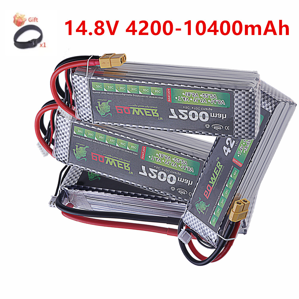 4200MAH 5200mAh 6000mAh 7200mA - đánh giá và giá 4S Lipo Battery 14.8V 6000Mah
