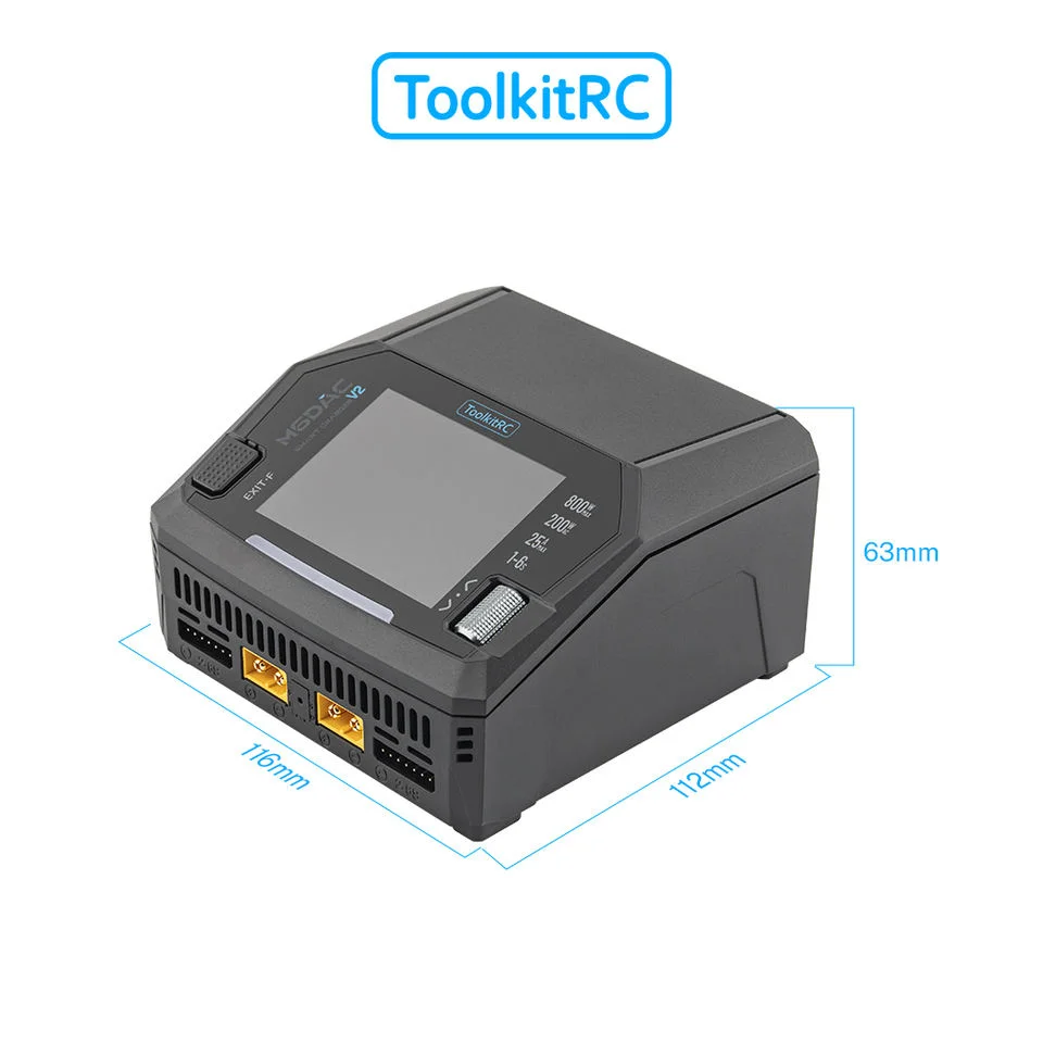 ToolkitRC M6DAC V2 Pro Smart L - đánh giá và giá Toolkitrc M6Dac Smart Charger